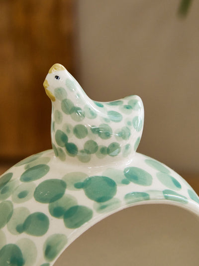 Salzschwein „Sage Green Chicken“ zum Servieren