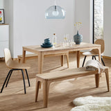 John Lewis Mira 3 seater dining bench W140 cm (British brand)