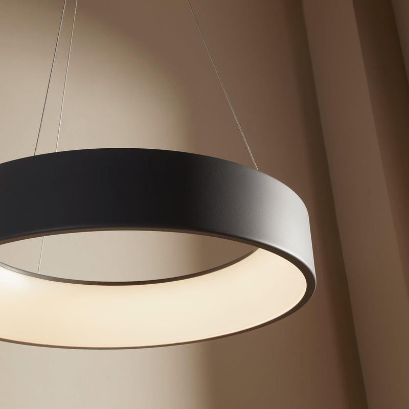 John Lewis Finn LED hoop ceiling light metallic (British brand)