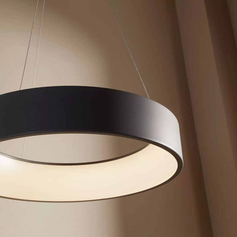 John Lewis Finn LED hoop ceiling light metallic (British brand)