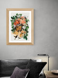 East End Prints Oak Magnolia by Dan Hobday