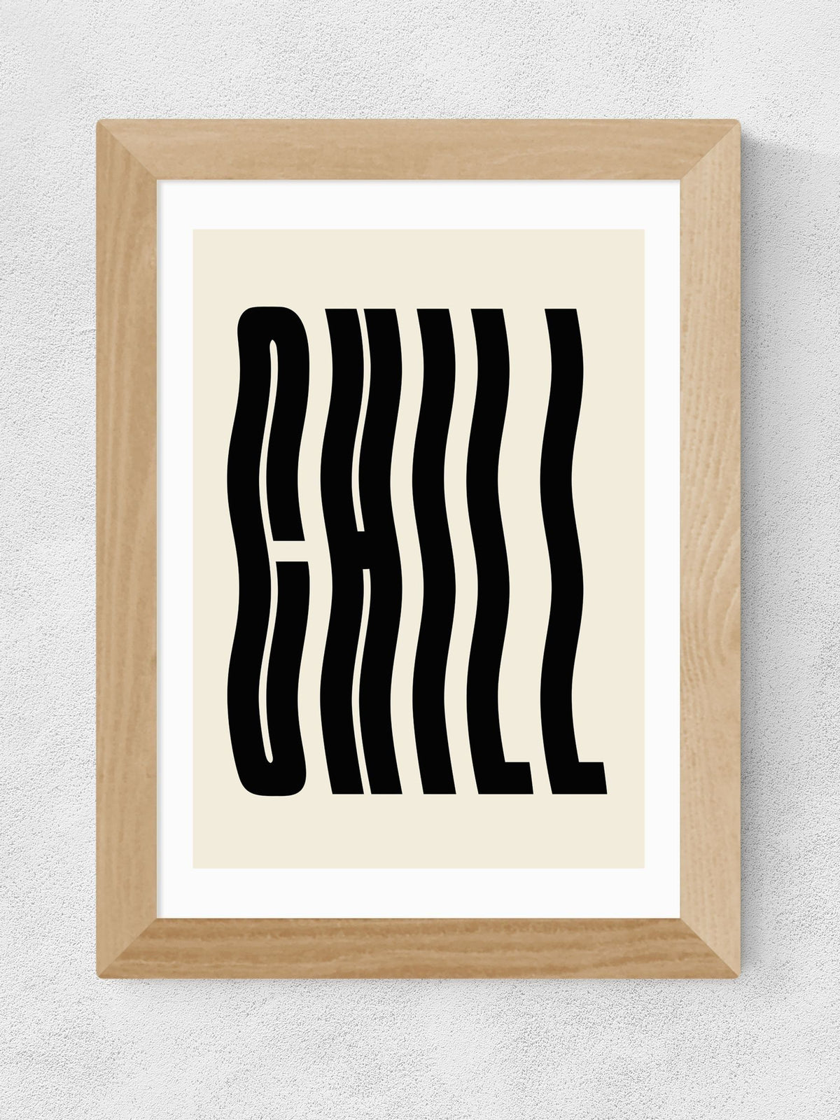 East End Prints Oak Chill by Luxe Poster Co
