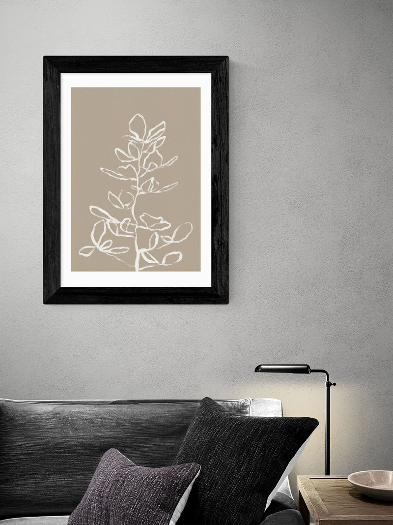 East End Prints Black Elegant Branch by Alisa Galitsyna