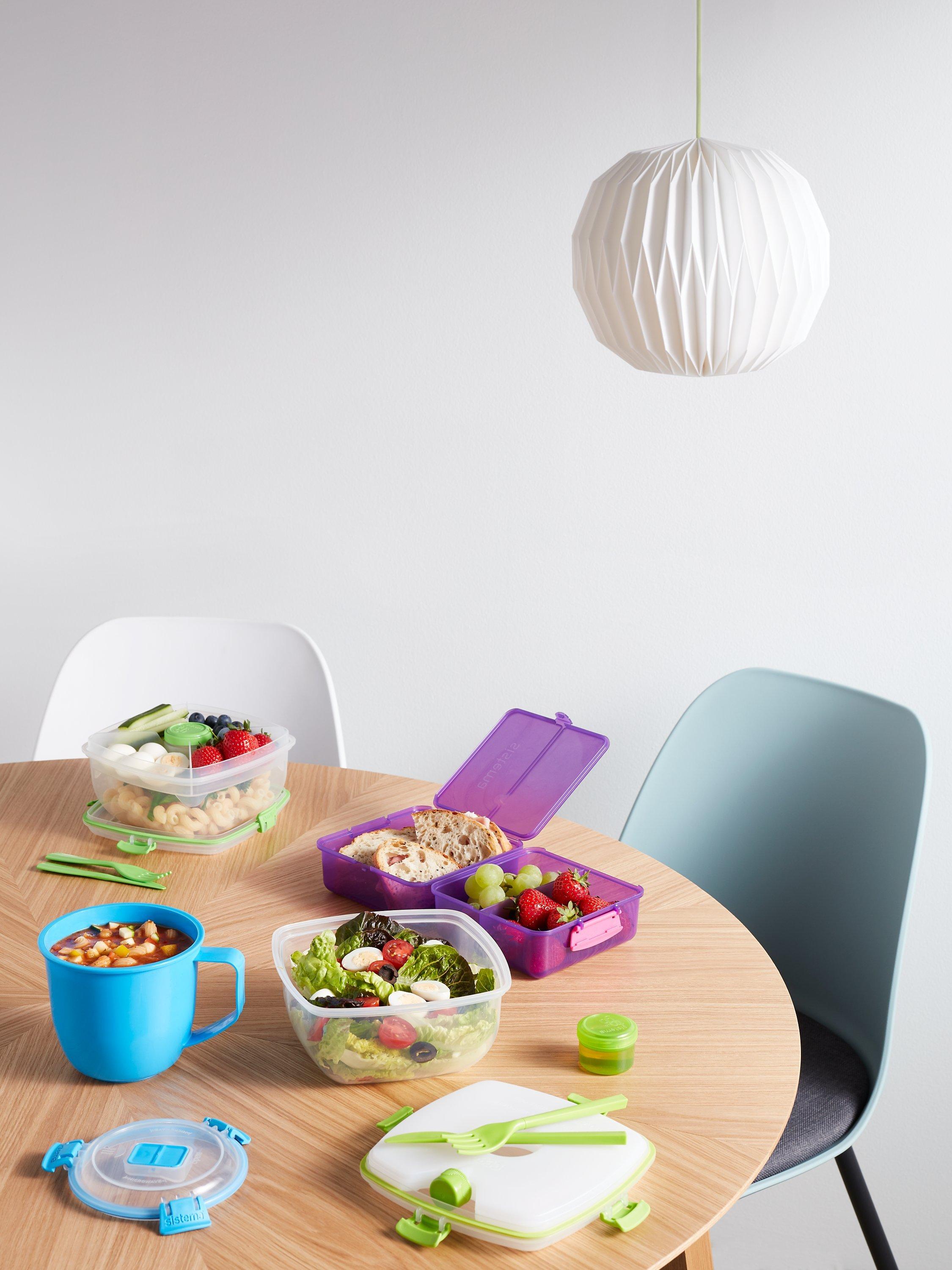 Sistema stackable portion pods set of 2 220ml (British brand)