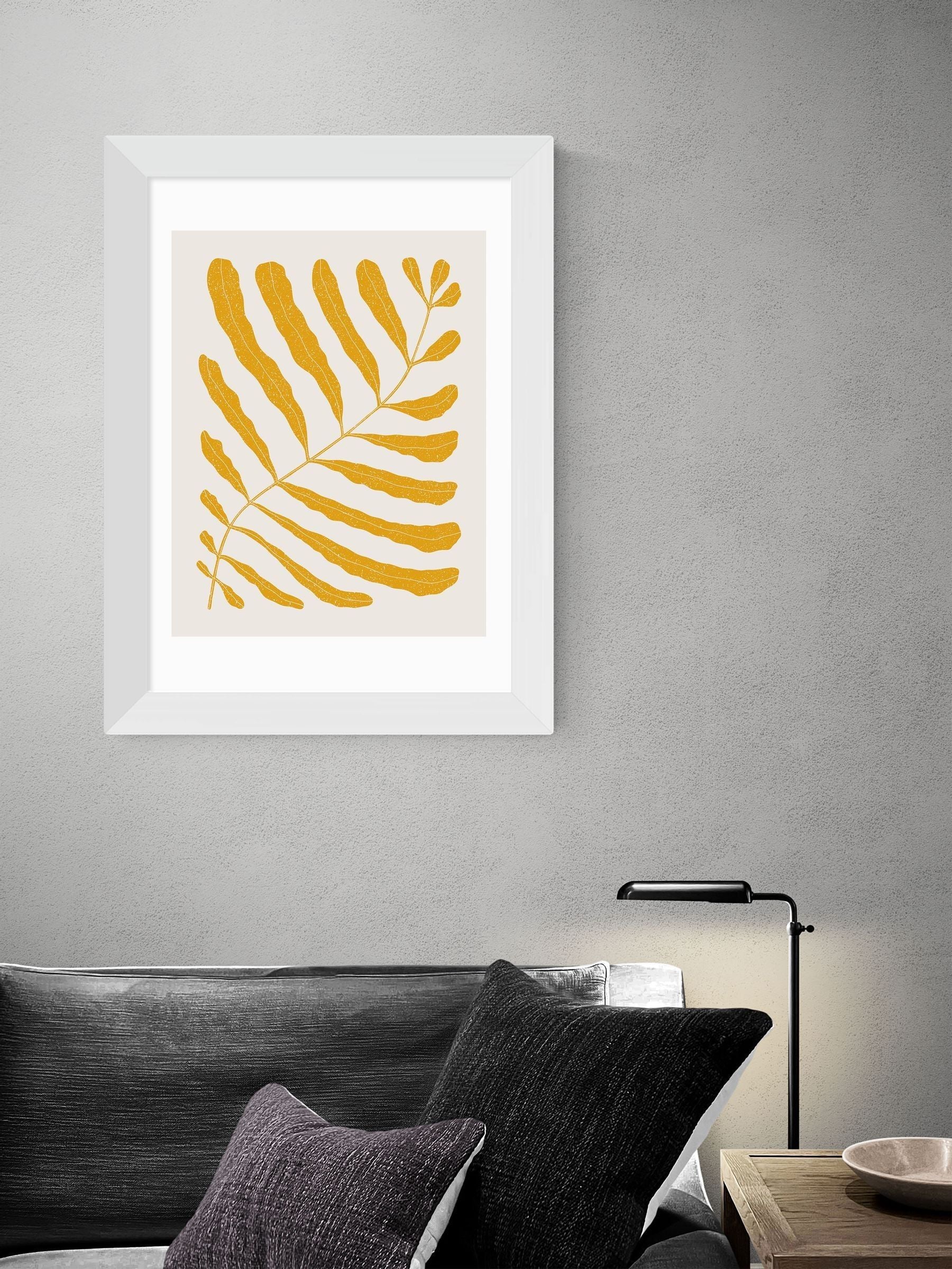 East End Prints yellow plant print by Alisa Galitsyna, British brand