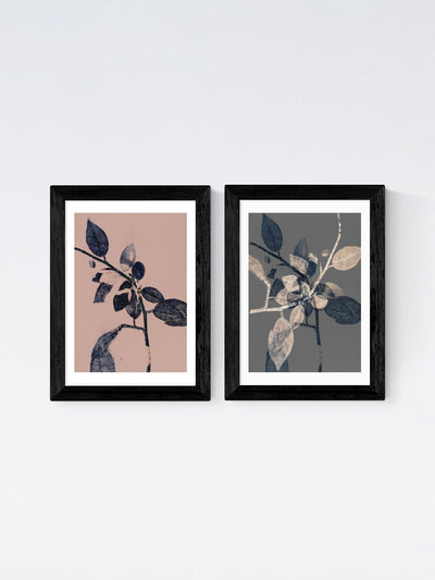 Next East End Prints Svart Grenende Diptyk av Herald Black- Kjøp online på McGrocer