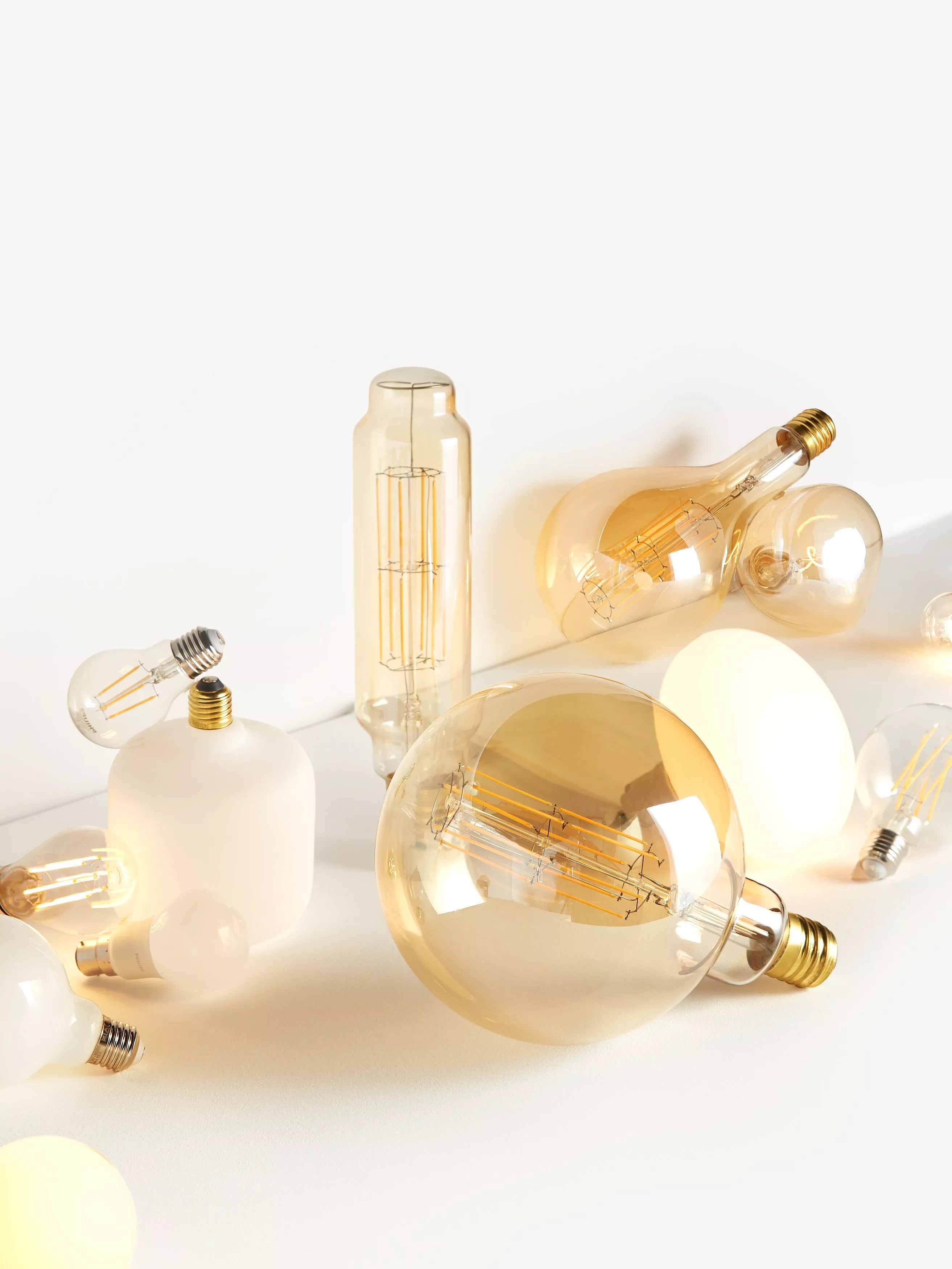 Philips 4.3W LED filament bulbs clear pack of 3, imported from the UK