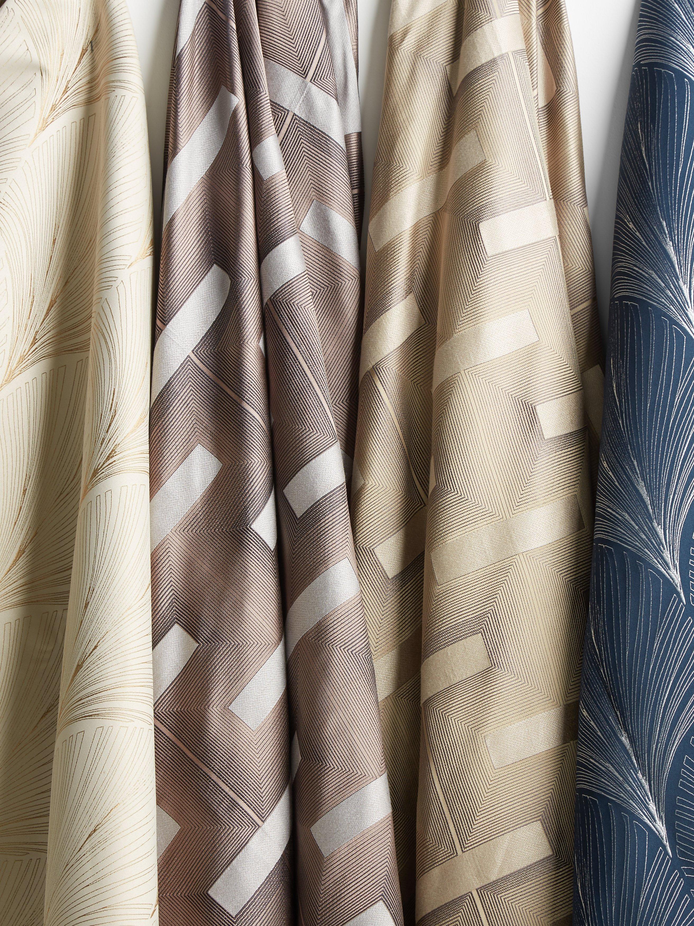 John Lewis deco fan furnishing fabric 142cm, imported from the UK