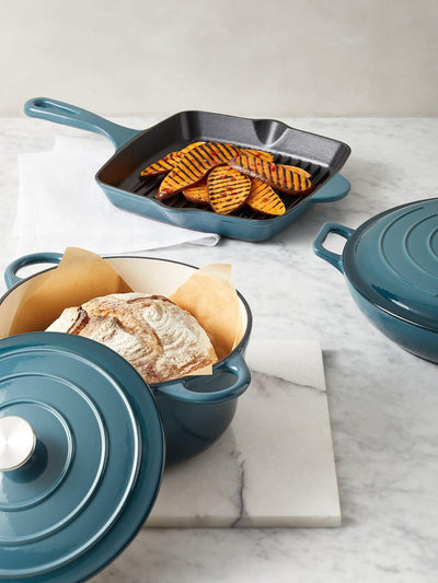 John Lewis John Lewis Cast Iron Round Casserole Dish- Buy online at McGrocer