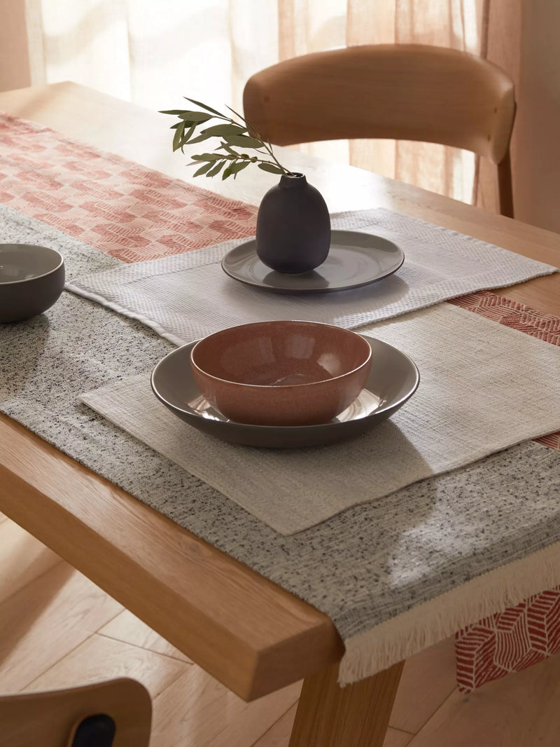 John Lewis cotton placemats set of 2 natural black, UK version