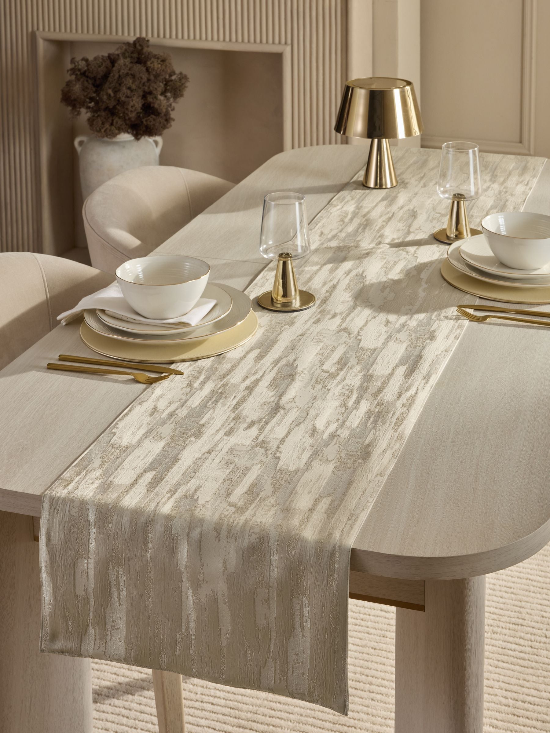 Gold Table Runner