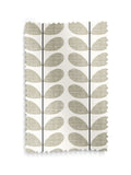 Orla Kiely grey scribble stem roman blind (British brand)