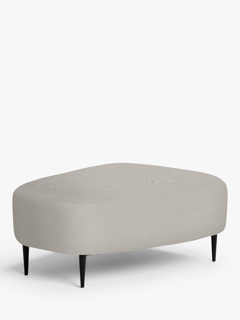 John Lewis Lozenge footstool with metal legs, UK version