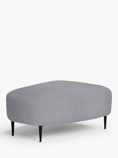 John Lewis John Lewis Lozenge Footstool with Metal Leg- Buy online at McGrocer