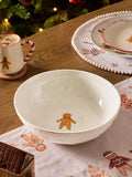 Natural Gingerbread Serving Bowl