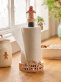 Natural Light Up Gingerbread Kitchen Roll Holder