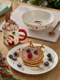 Red Santa Kids Dinner Set