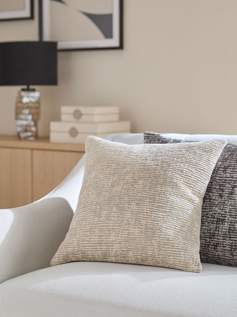 Sosandar Natural Isadora Textured Cushion