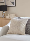 Sosandar Natural Isadora Textured Cushion
