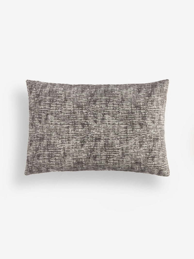Sosandar grey Isadora textured cushion, imported from the UK