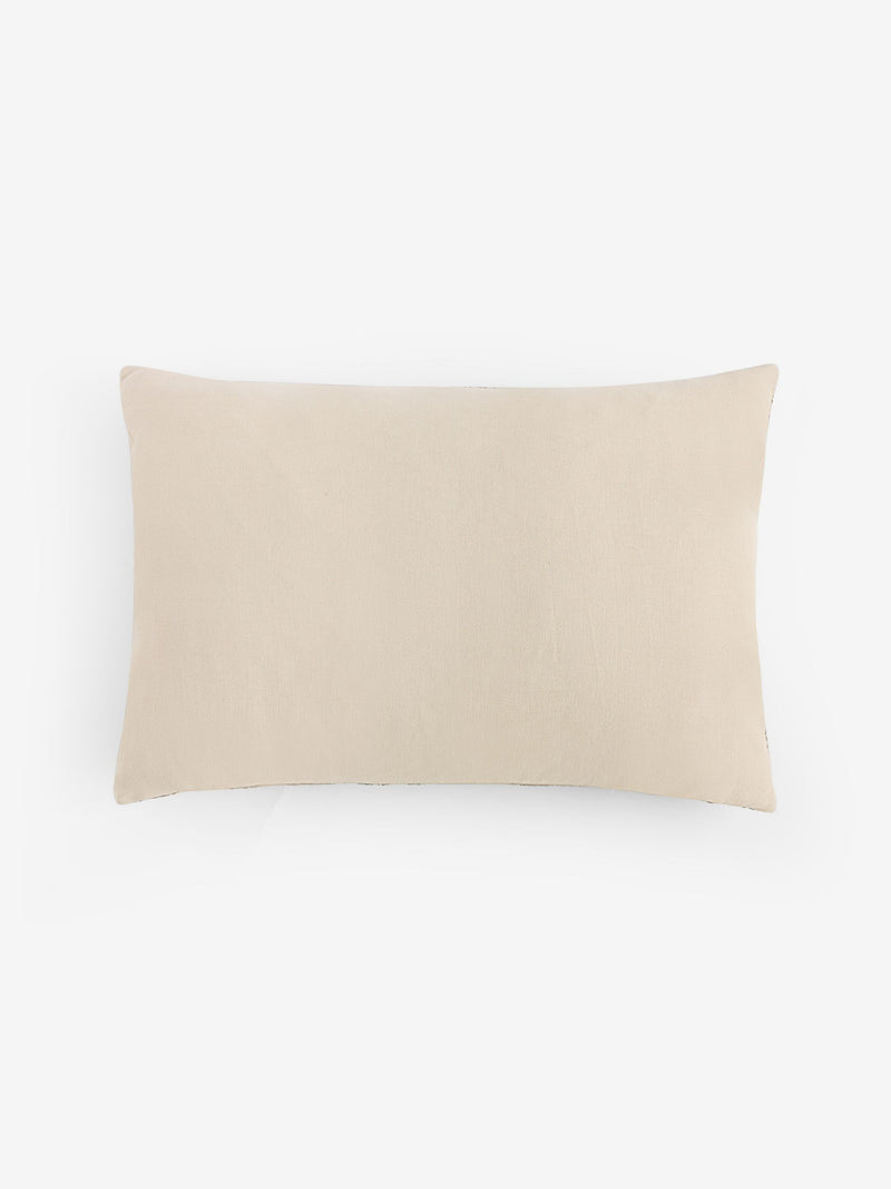 Sosandar grey Isadora textured cushion, imported from the UK