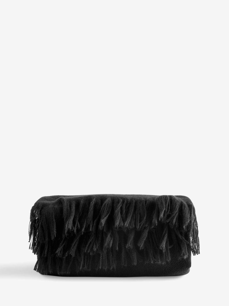 Rockett St George black Amore throw 180x130cm (British brand)