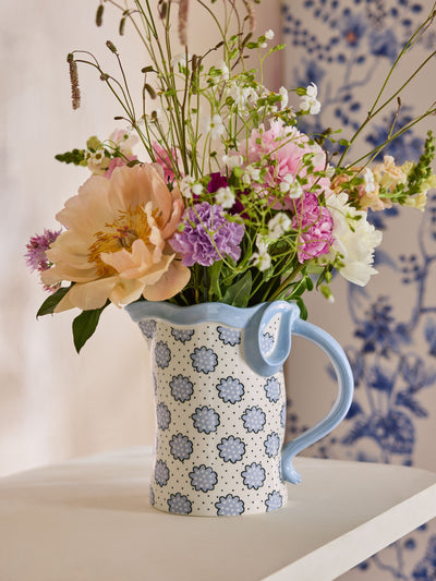 Next Cath Kidston Blue Bow Krugvase Keramik-Dekorationsvase 30cm Höhe – Jetzt bei McGrocer online kaufen