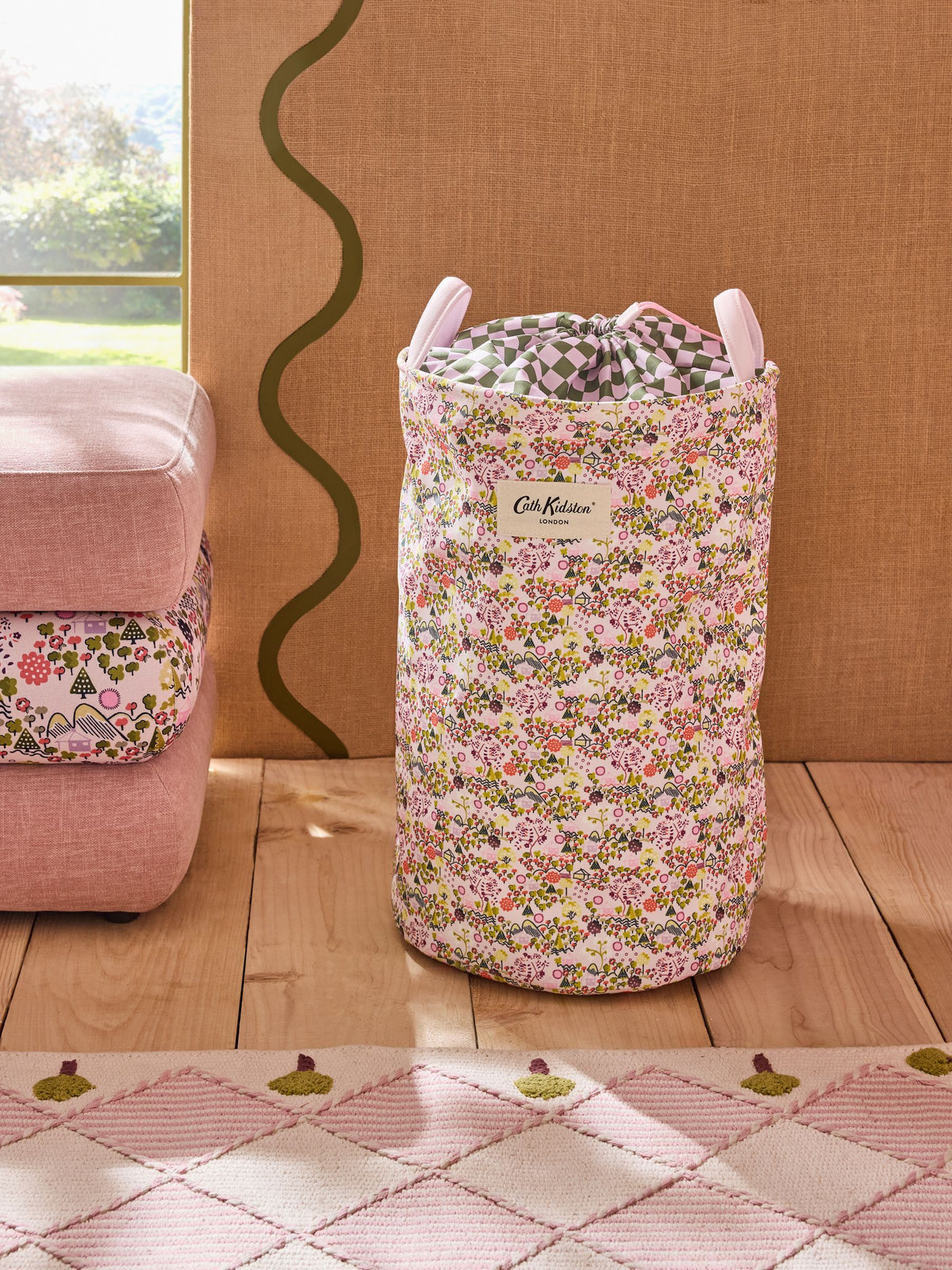 Cath Kidston Tiny Town laundry bag, imported from the UK