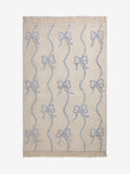 Cath Kidston blue ribbon and bows rug, imported from the UK