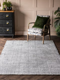 Rockett St George black dotty tufted rug, UK version