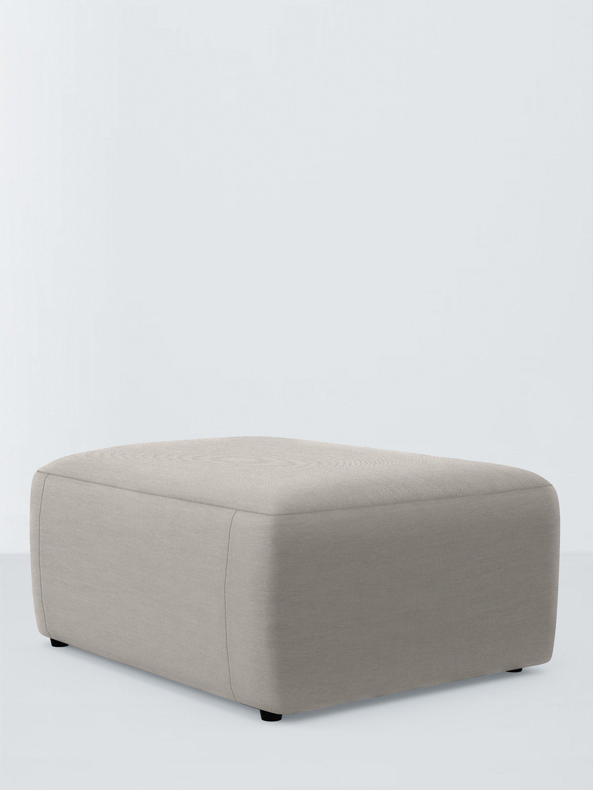 John Lewis Flow footstool with pocket spring core (British brand)