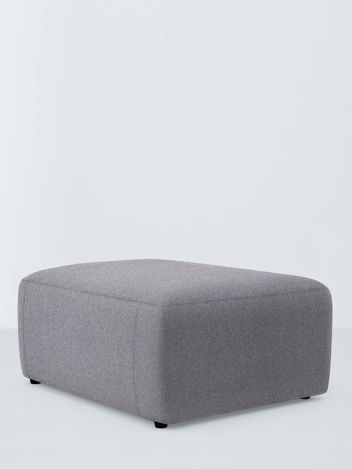 John Lewis Flow footstool with pocket spring core (British brand)