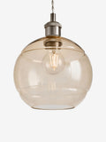 MADE.COM green Mika easyfit glass shade - British product