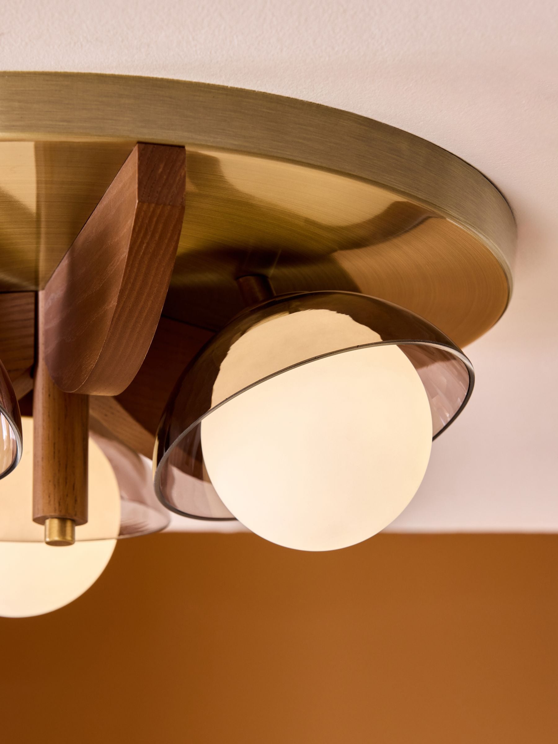 MADE.COM Layla 3 flush light 40cm (British brand)