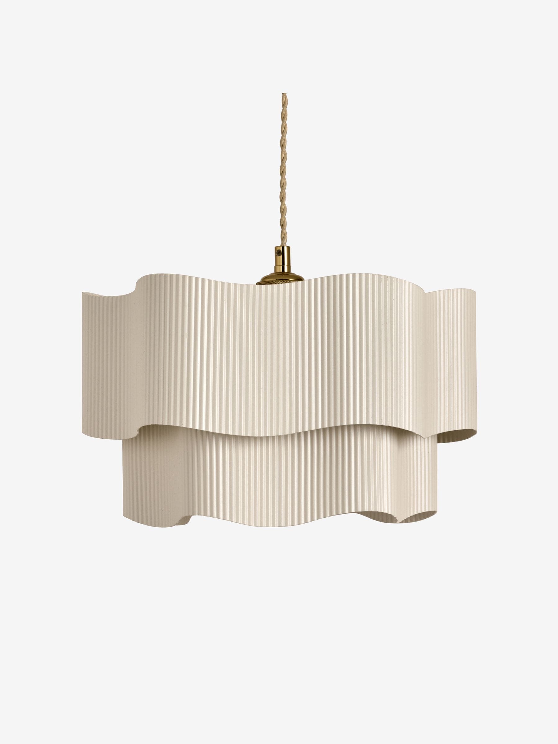 MADE.COM Cream Sydney ceiling light shade, imported from the UK
