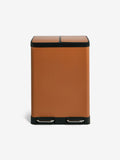 MADE.COM Terracotta 60 litre recycling and waste bin, imported from the UK