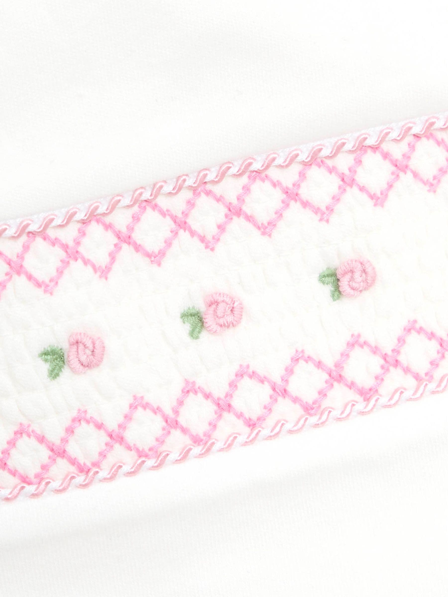 Jojo Maman Bébé white 100% cotton bib mittens 2-pack (British brand)