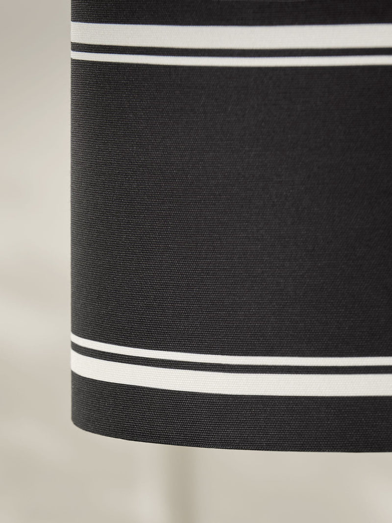 Sosandar black easyfit drum lampshade 40cm British brand