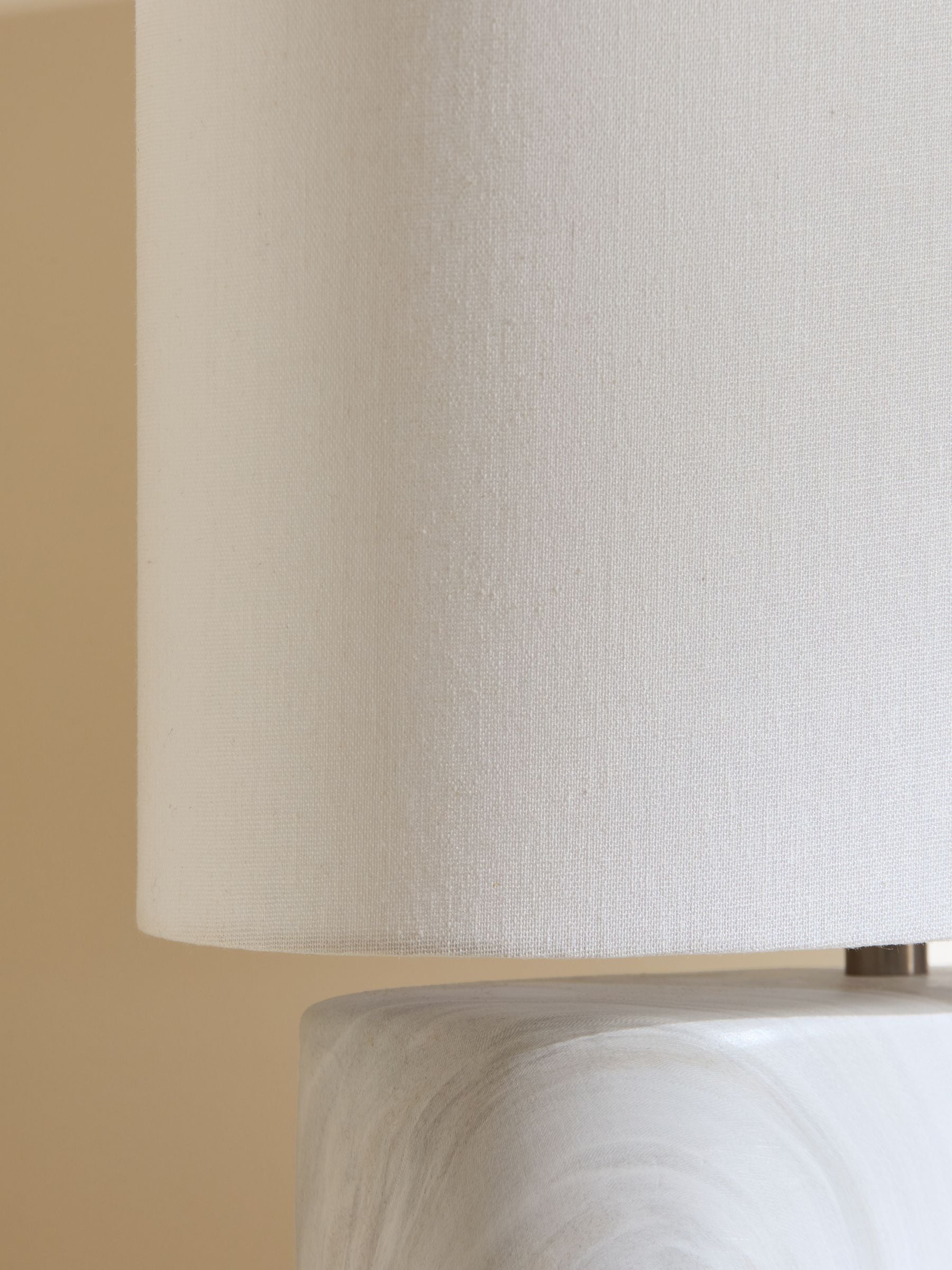 Sosandar marble effect ceramic table lamp, imported from the UK