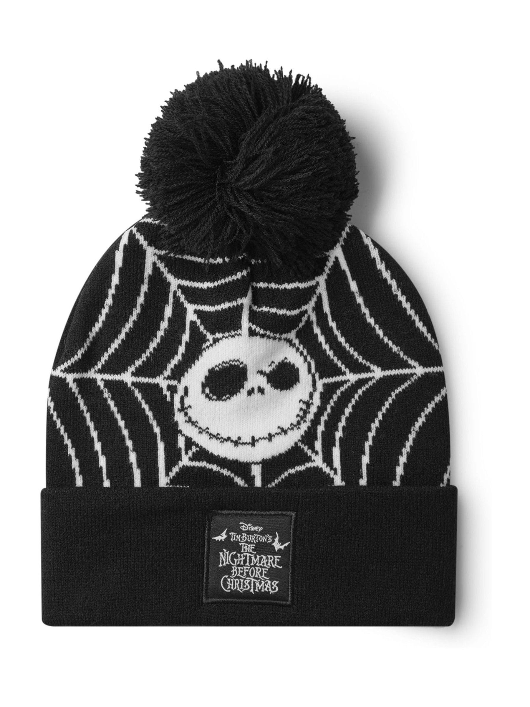 Vanilla Underground Nightmare Before Christmas beanie and gloves set, imported from the UK