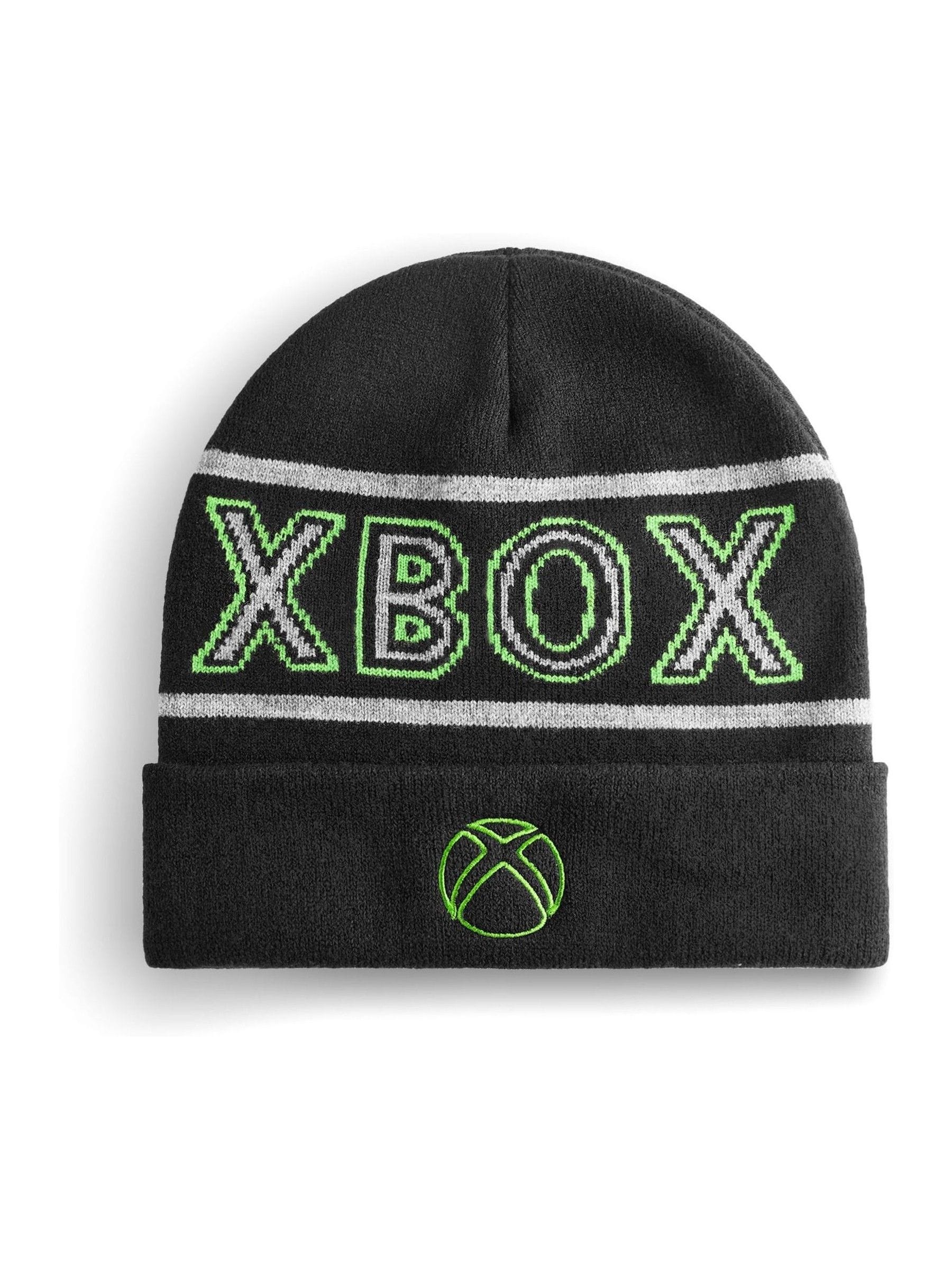 Vanilla Underground black Xbox boys beanie hat, UK version