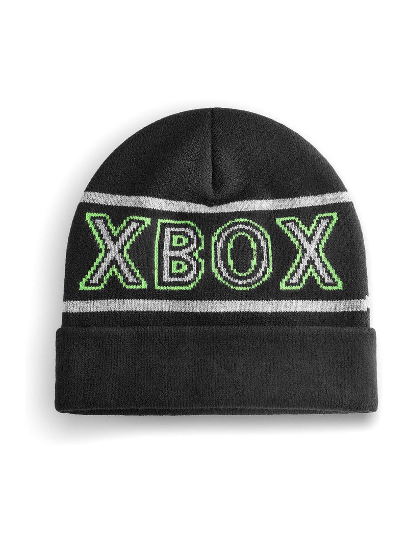 Vanilla Underground black Xbox boys beanie hat, UK version
