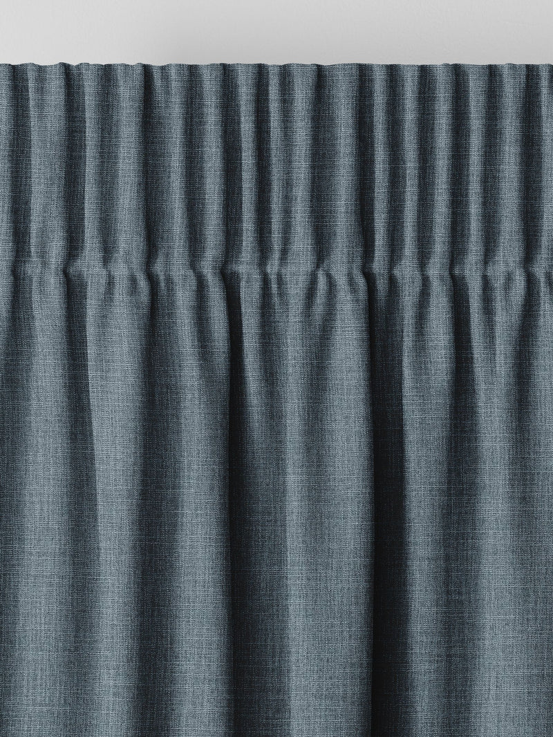 Next Danube Blue made to measure curtains - British product