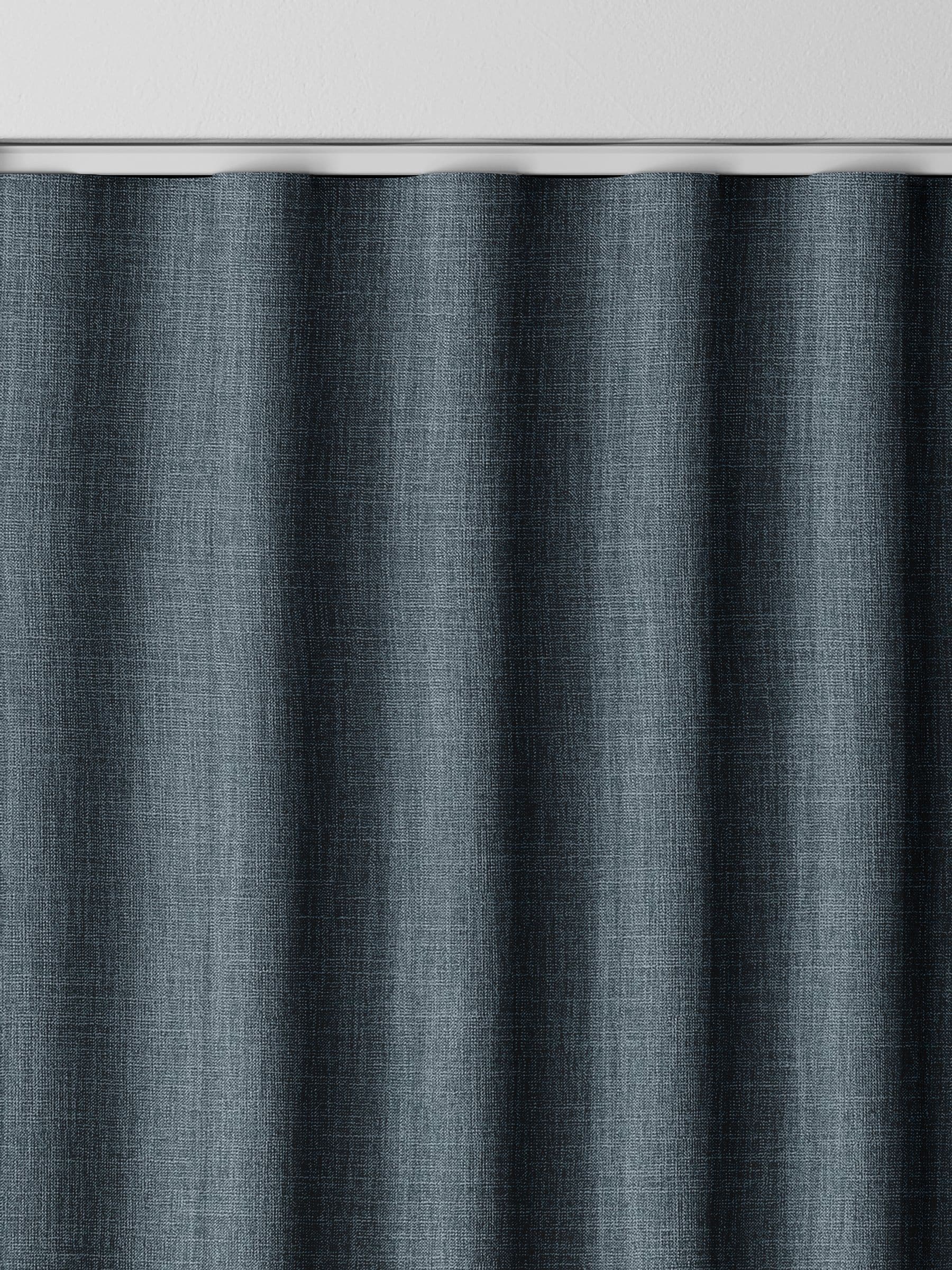 Next Danube Blue made to measure curtains - British product