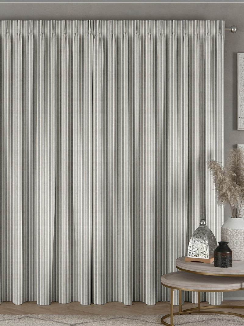 Next pebble grey Dendi made to measure curtains (British brand)