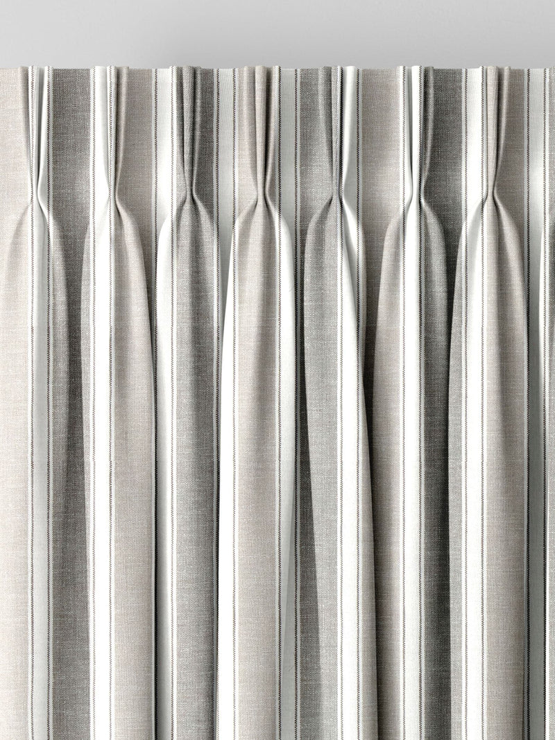 Next pebble grey Dendi made to measure curtains (British brand)