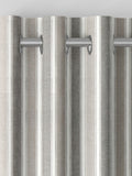 Next pebble grey Dendi made to measure curtains (British brand)