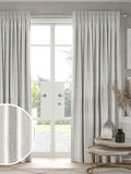 Next pebble grey Dendi made to measure curtains (British brand)
