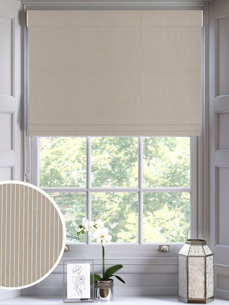 Next roman blind fawn natural coil - British product