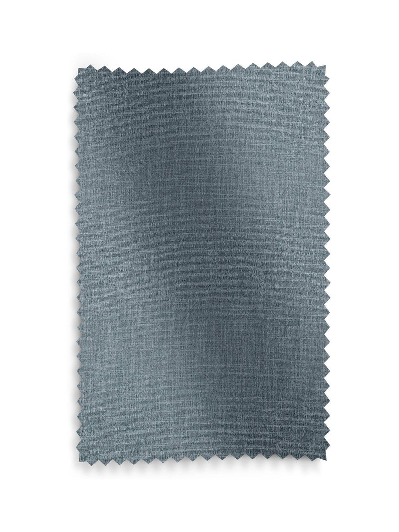 Next Danube Blue Viam roman blind blue woven fabric (British brand)